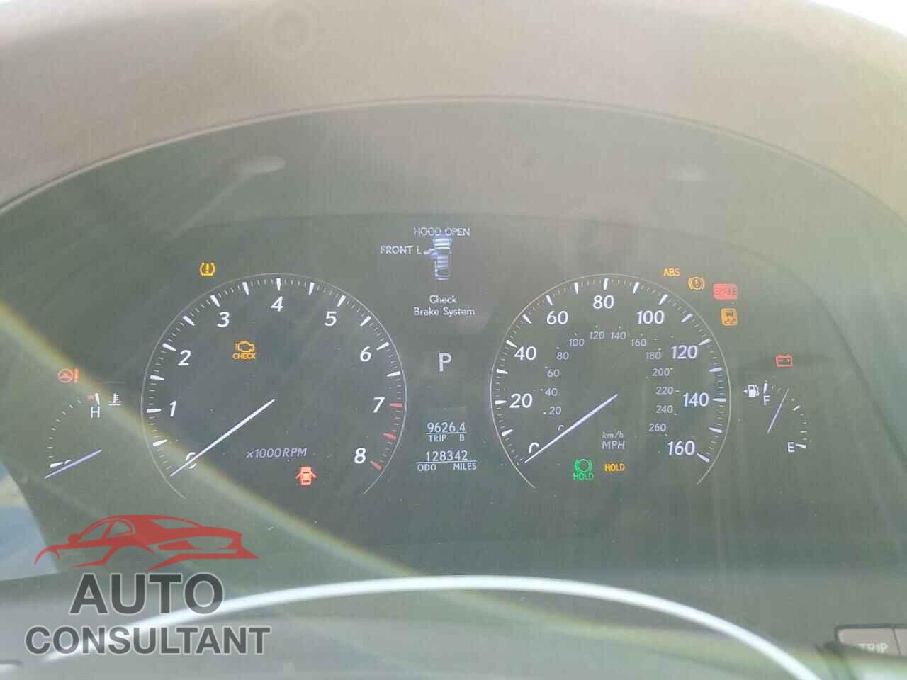 LEXUS LS460 2011 - JTHDL5EF4B5003653