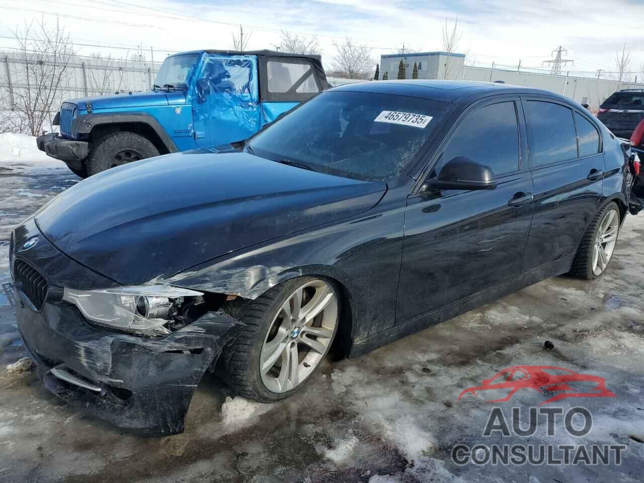 BMW 3 SERIES 2013 - WBA3B9C59DJ465649