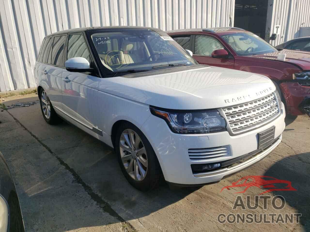 LAND ROVER RANGEROVER 2017 - SALGS2FV2HA352602