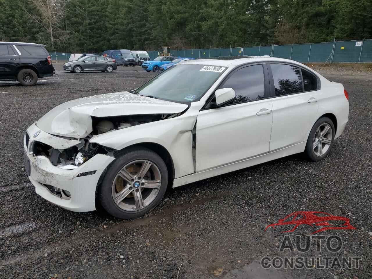 BMW 3 SERIES 2014 - WBA3C3C5XEPV90281