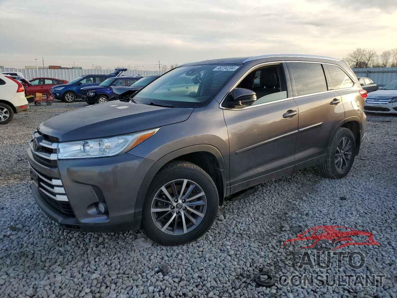 TOYOTA HIGHLANDER 2017 - 5TDJZRFH2HS459034