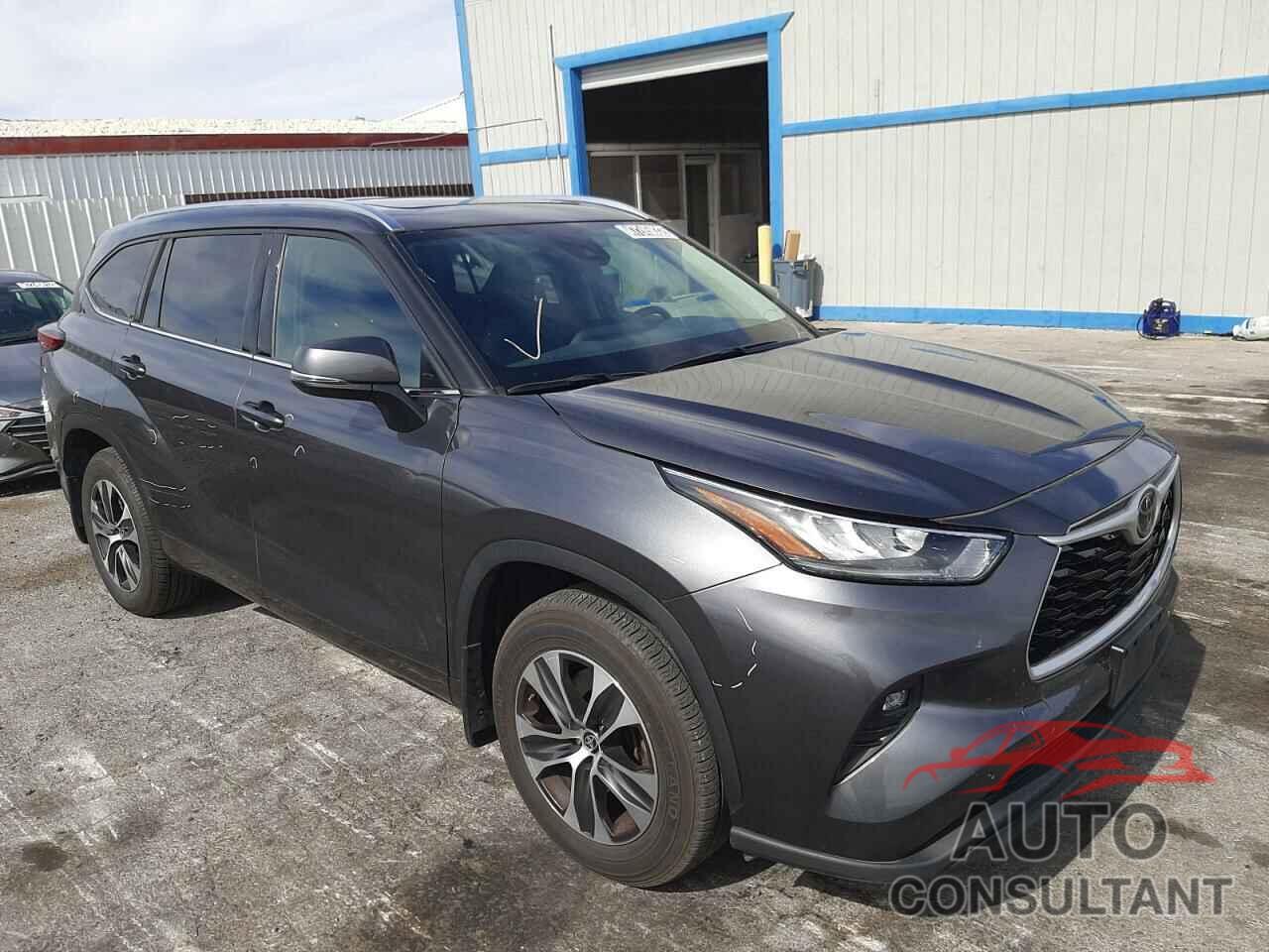 TOYOTA HIGHLANDER 2020 - 5TDGZRBH7LS011400