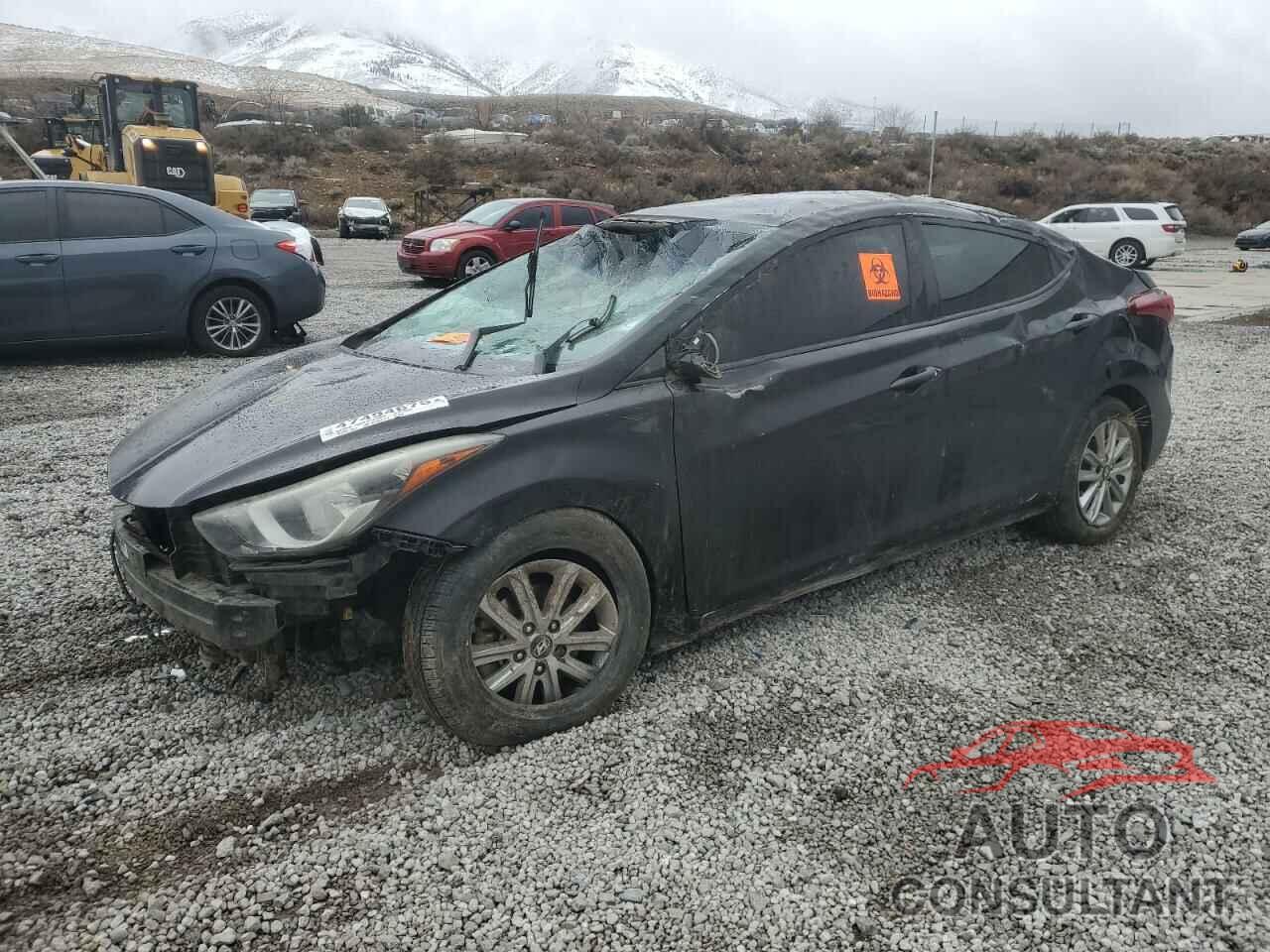 HYUNDAI ELANTRA 2015 - KMHDH4AE2FU310188