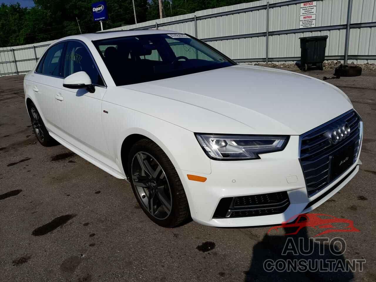 AUDI A4 2017 - WAUENAF45HN035930