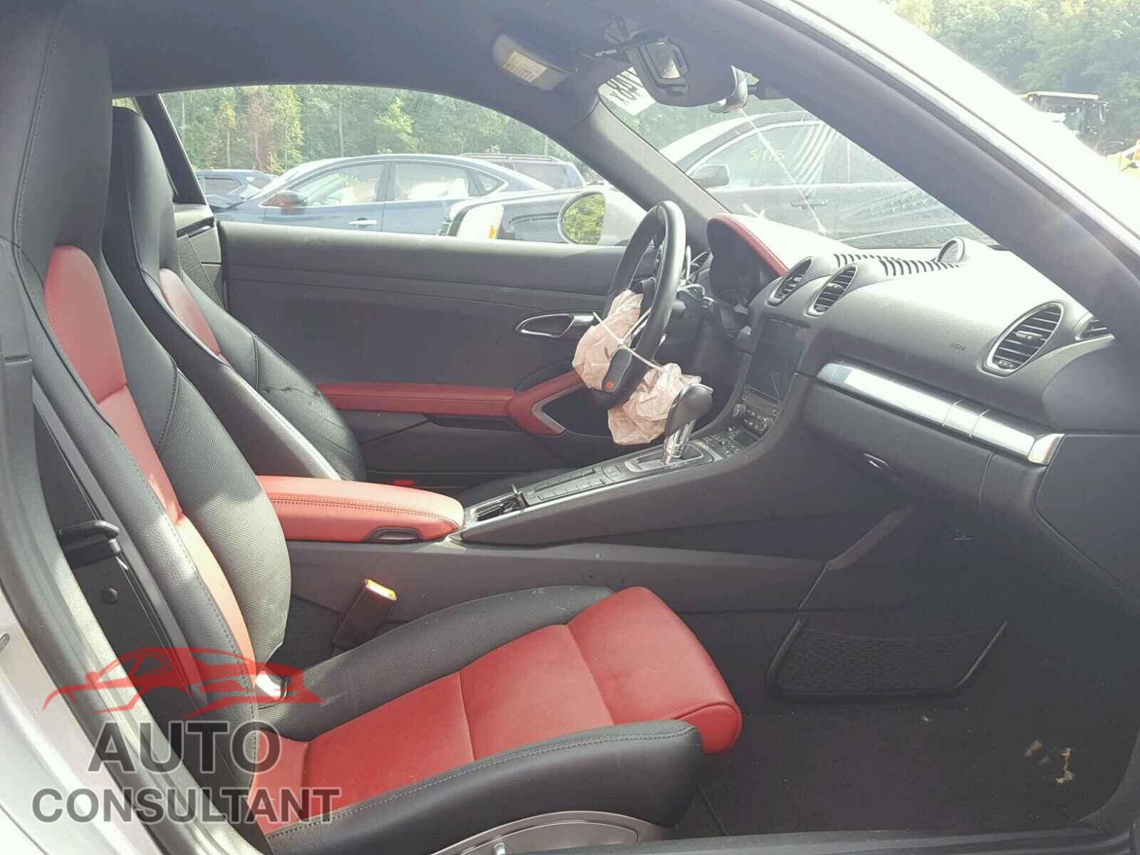 PORSCHE CAYMAN 2017 - WP0AB2A84HS285526