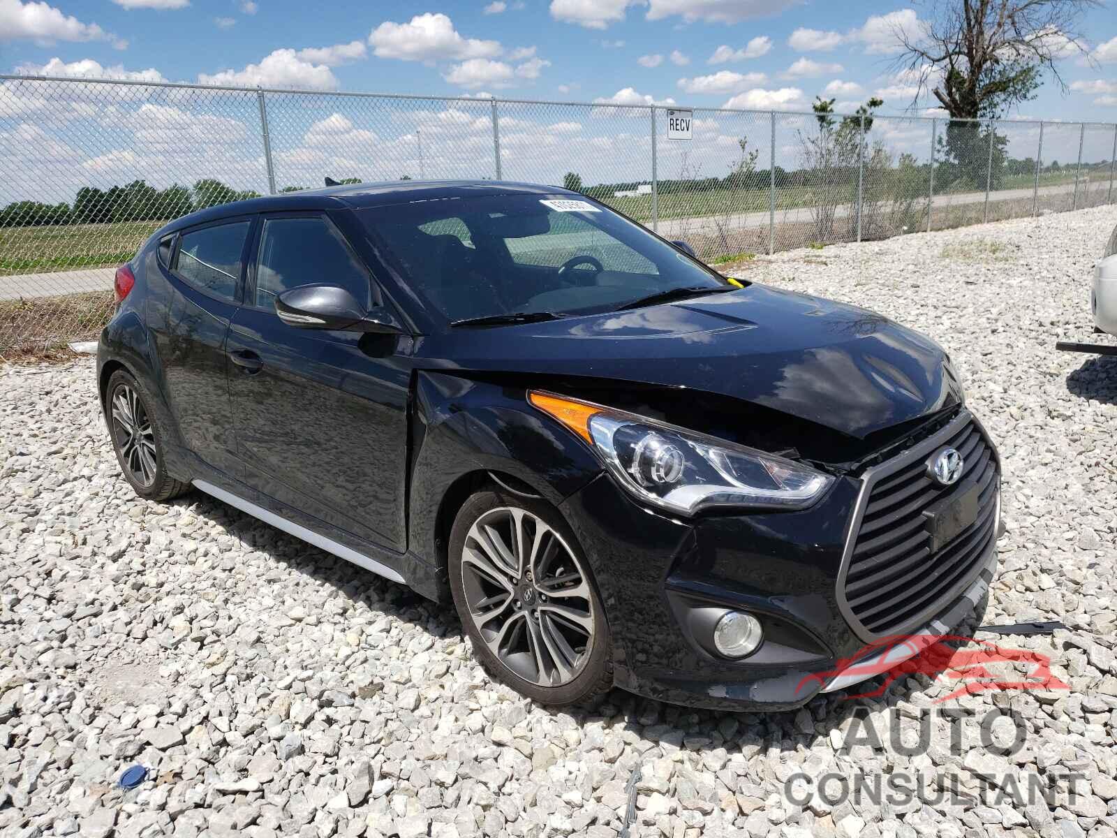 HYUNDAI VELOSTER 2016 - KMHTC6AE7GU262422