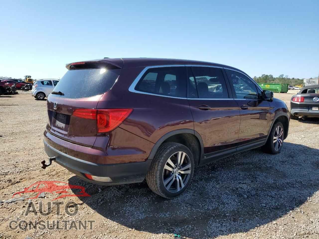 HONDA PILOT 2017 - 5FNYF5H52HB038390