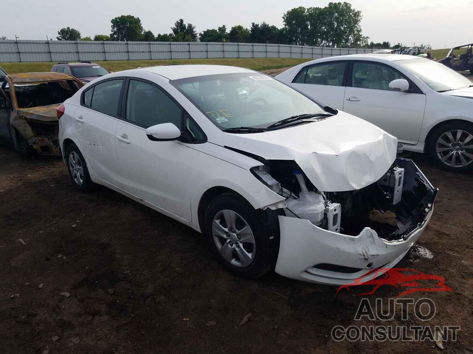 KIA FORTE 2016 - KNAFK4A66G5508577