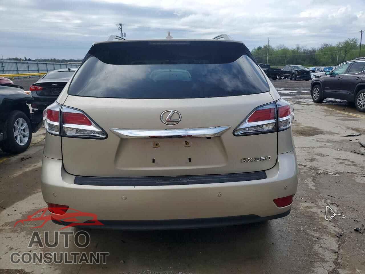 LEXUS RX350 2013 - 2T2BK1BA2DC201484