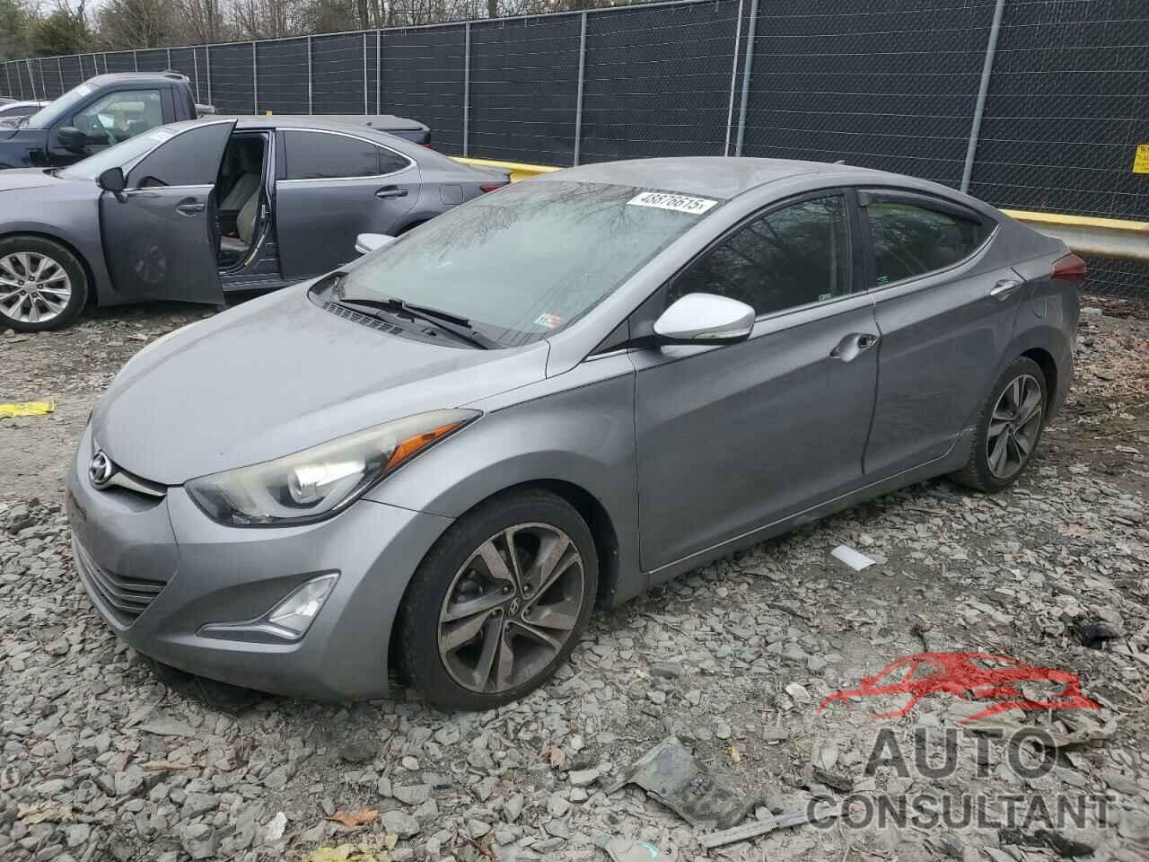 HYUNDAI ELANTRA 2014 - KMHDH4AEXEU042246
