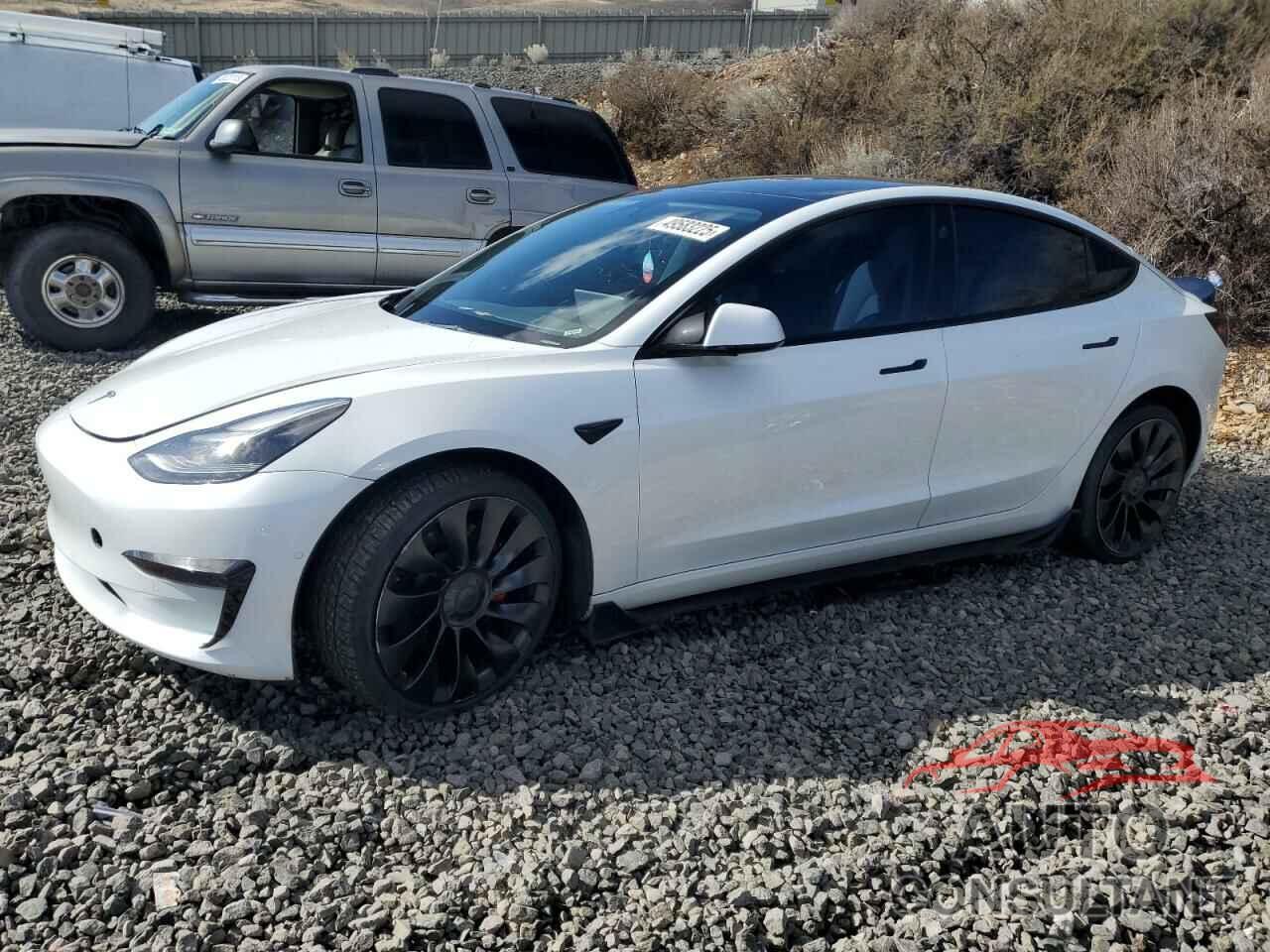 TESLA MODEL 3 2022 - 5YJ3E1EC1NF243316