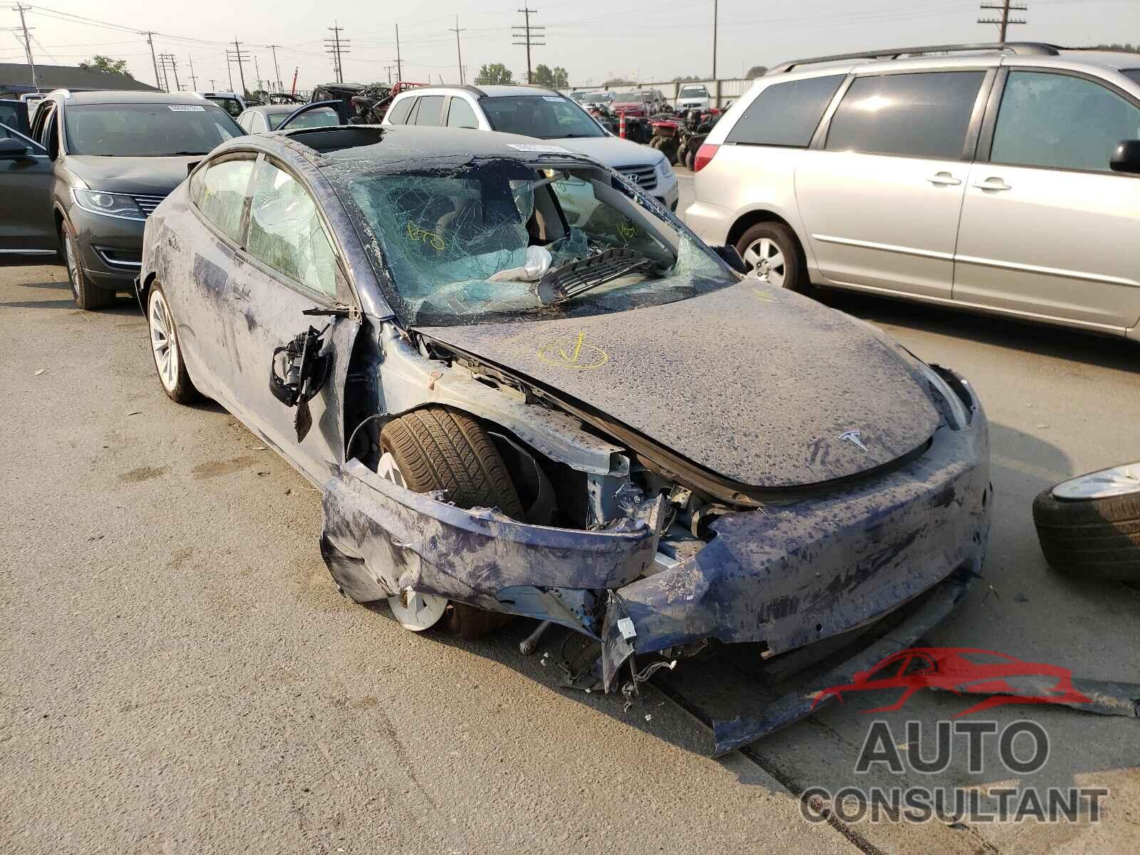 TESLA MODEL 3 2021 - 5YJ3E1EB8MF990076