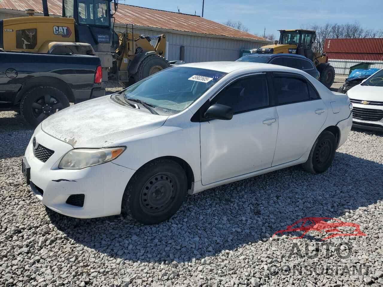 TOYOTA COROLLA 2009 - 1NXBU40E79Z158045
