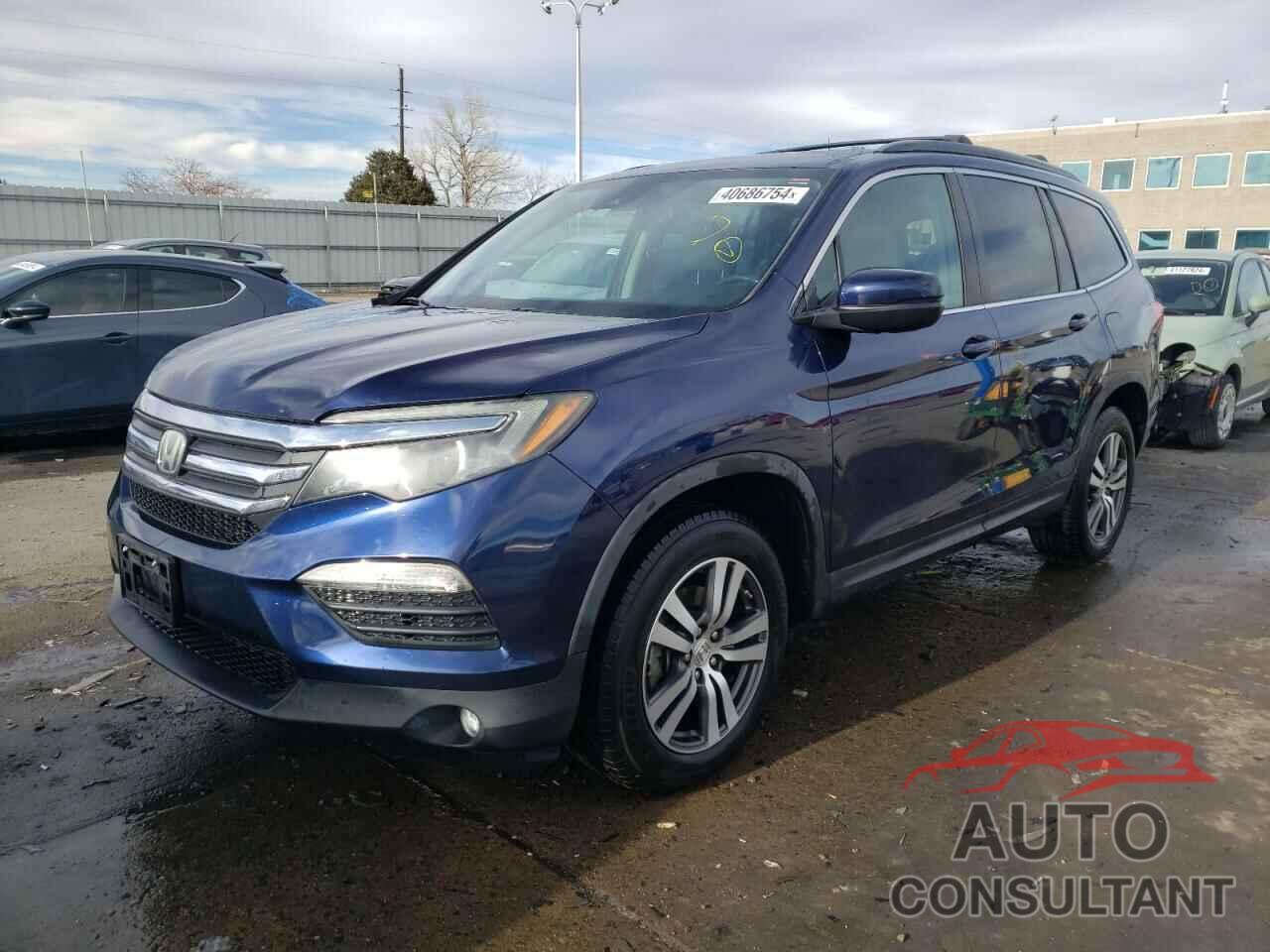 HONDA PILOT 2016 - 5FNYF5H66GB048556