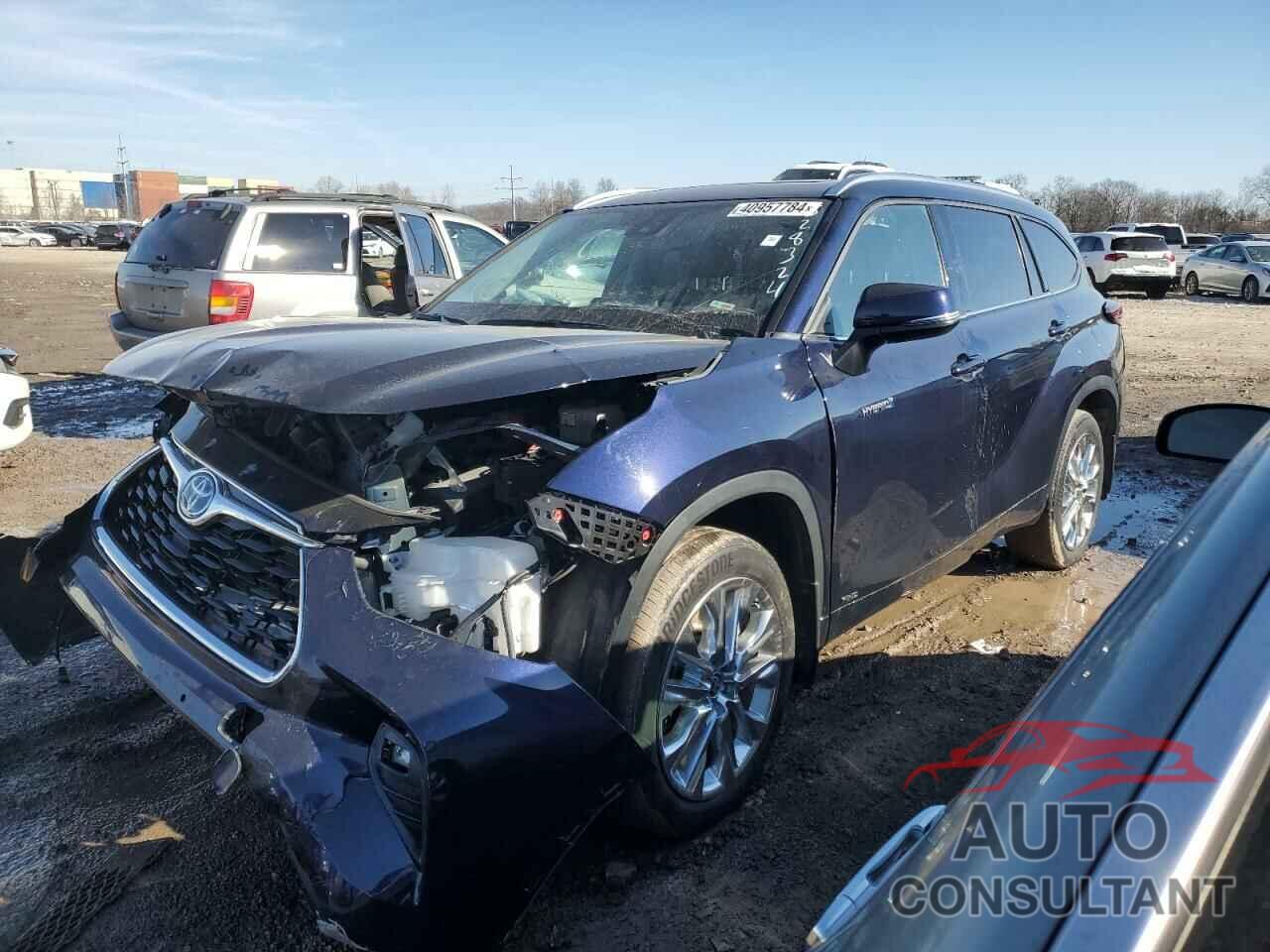 TOYOTA HIGHLANDER 2021 - 5TDDBRCH6MS528324