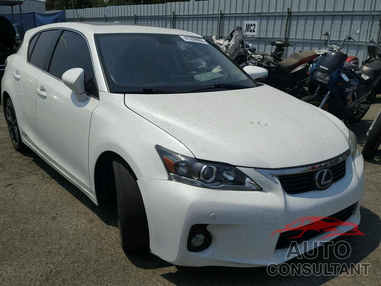 LEXUS CT 200 2013 - JTHKD5BH4D2125959