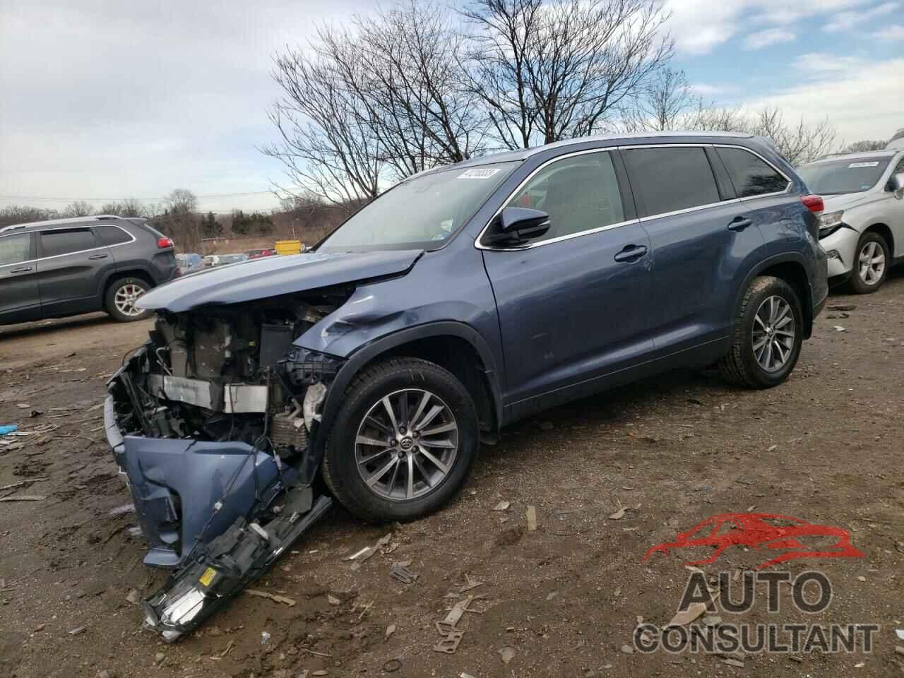 TOYOTA HIGHLANDER 2019 - 5TDJZRFH5KS701595