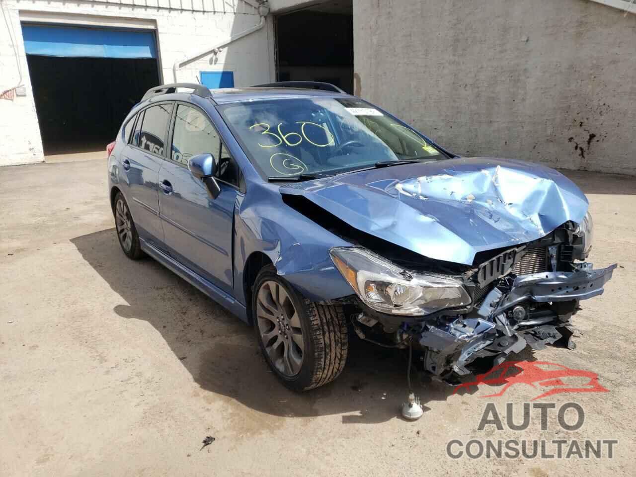 SUBARU IMPREZA 2016 - JF1GPAP65GH338232