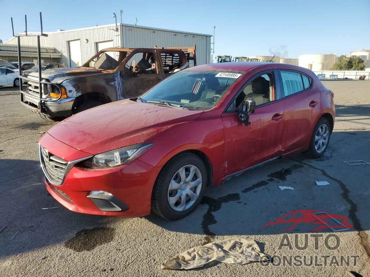 MAZDA 3 2014 - JM1BM1K71E1165389