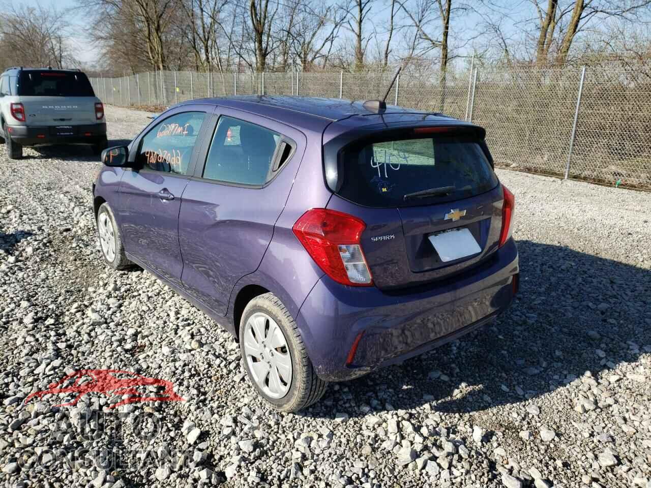 CHEVROLET SPARK 2017 - KL8CB6SA8HC734727