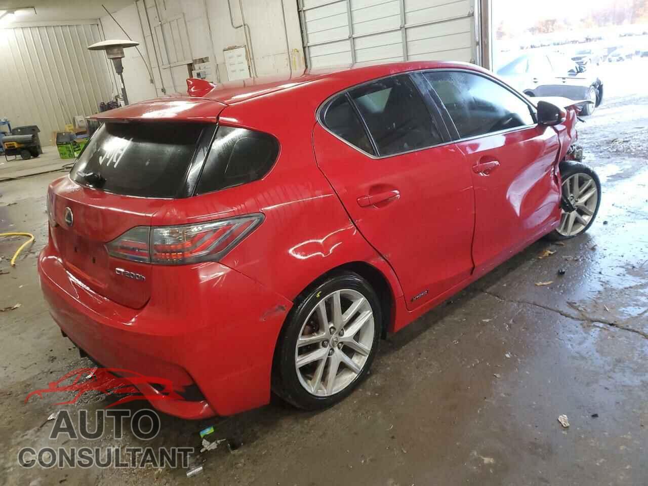 LEXUS CT 200 2016 - JTHKD5BH5G2259352