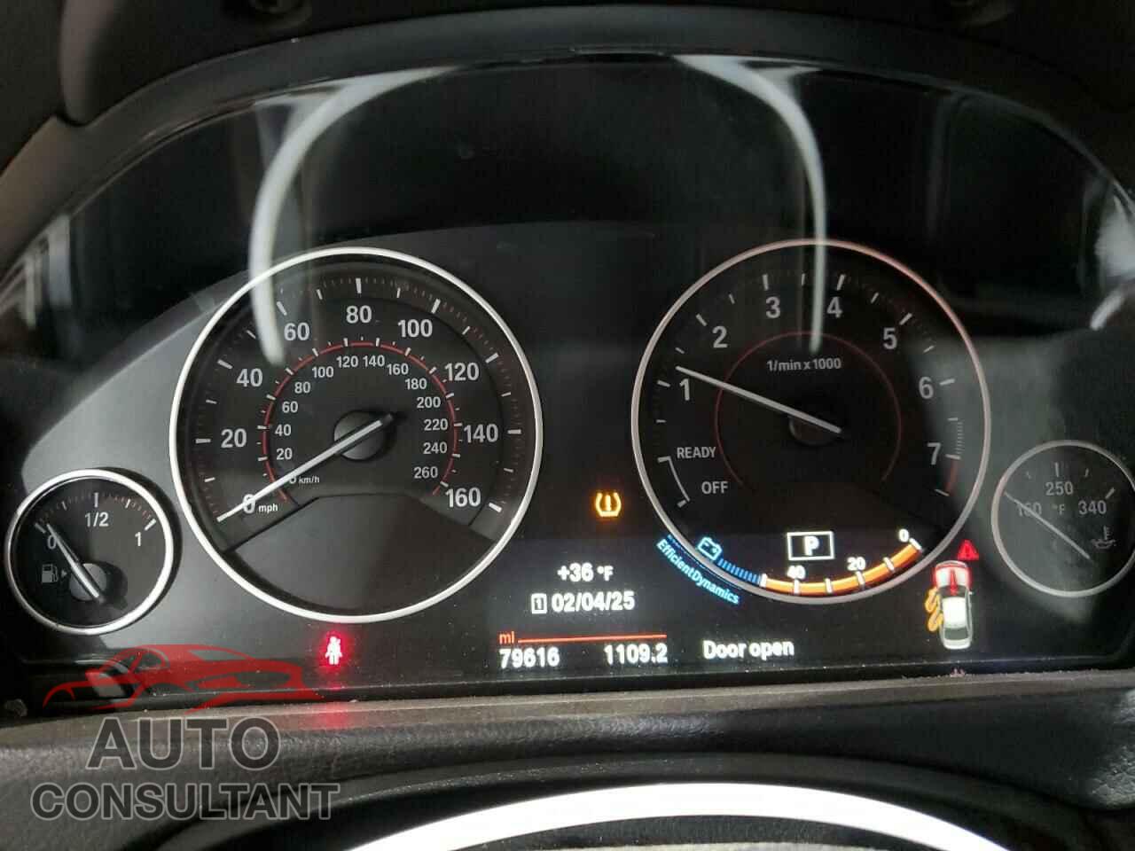 BMW 3 SERIES 2016 - WBA8E3G57GNU03863