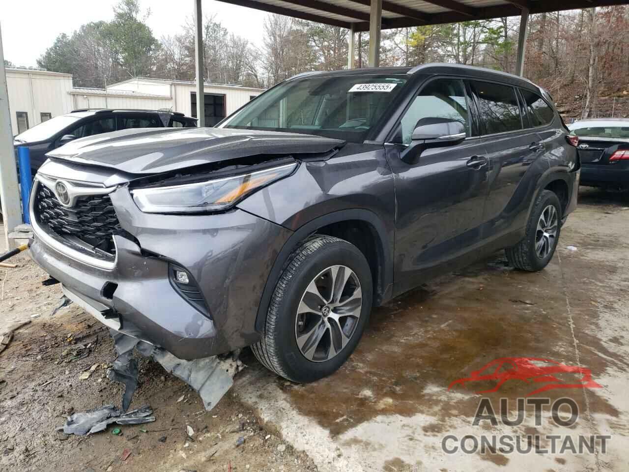 TOYOTA HIGHLANDER 2022 - 5TDGZRAH0NS140356