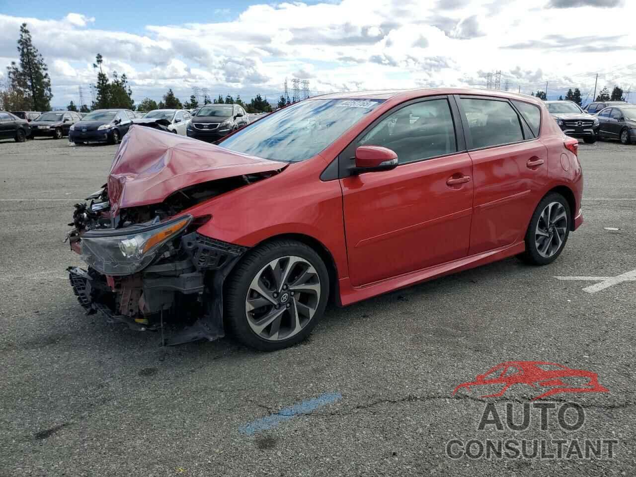 TOYOTA SCION 2016 - JTNKARJE1GJ509275