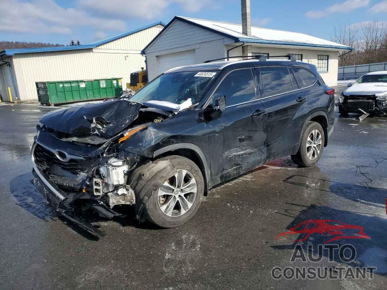 TOYOTA HIGHLANDER 2022 - 5TDGZRBH6NS571265