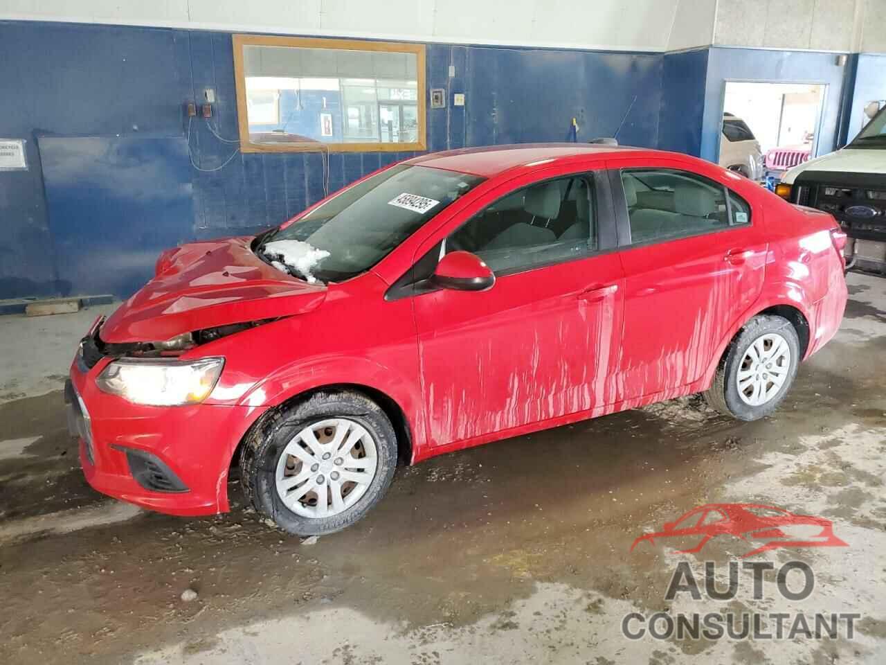 CHEVROLET SONIC 2017 - 1G1JB5SH5H4142873