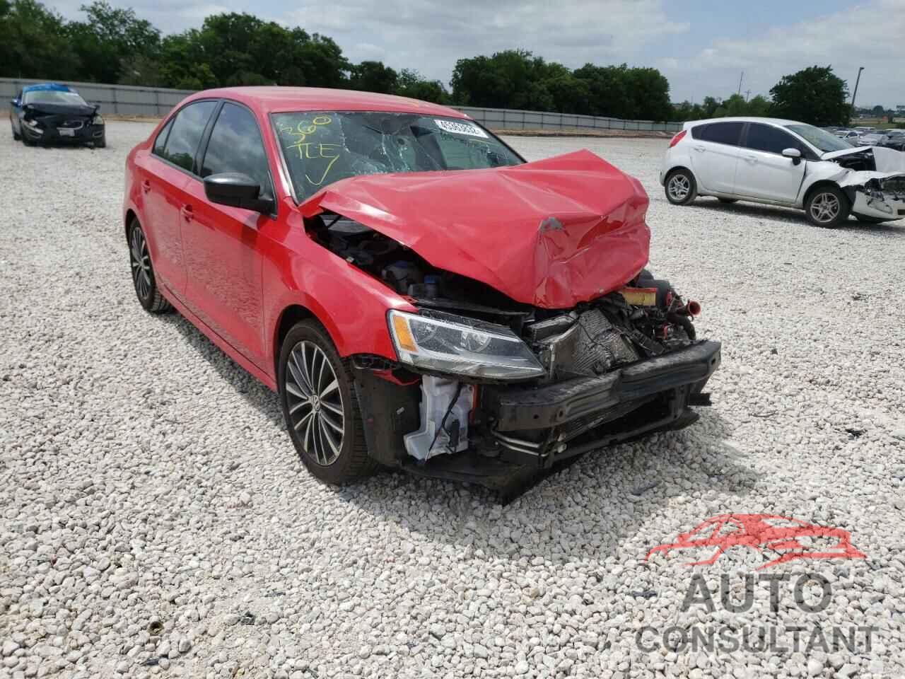 VOLKSWAGEN JETTA 2016 - 3VWD17AJ1GM407067