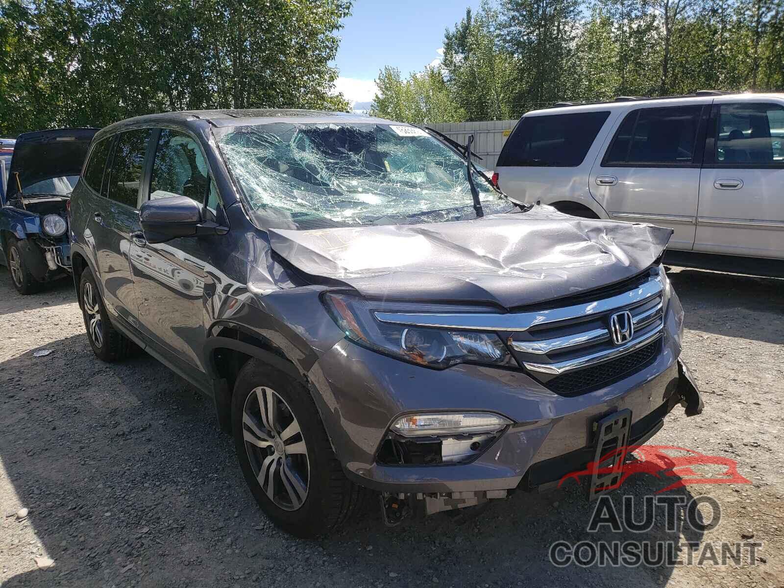 HONDA PILOT 2017 - 5FNYF6H57HB021235