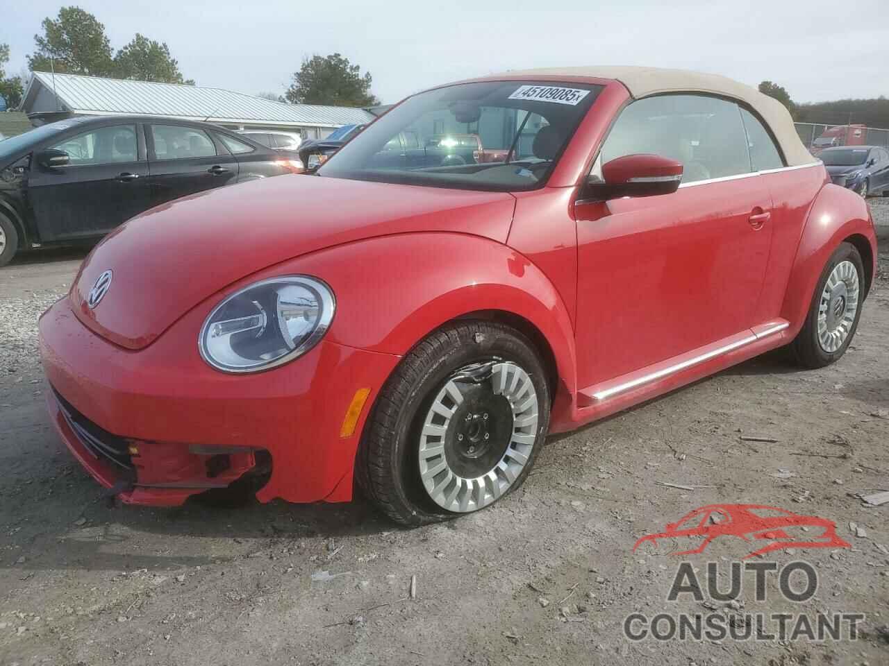 VOLKSWAGEN BEETLE 2013 - 3VW5X7AT8DM824444