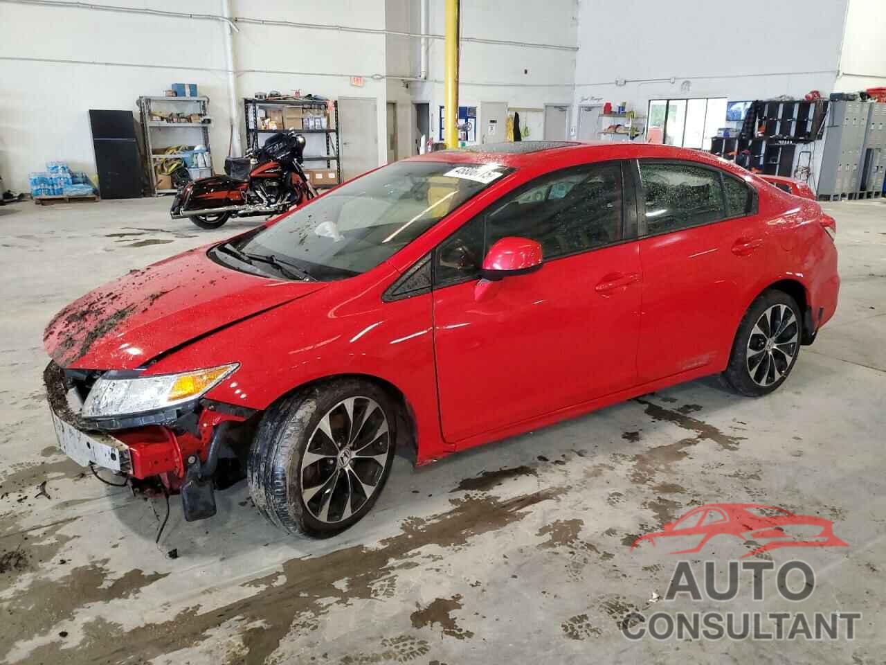 HONDA CIVIC 2013 - 2HGFB6E5XDH704978