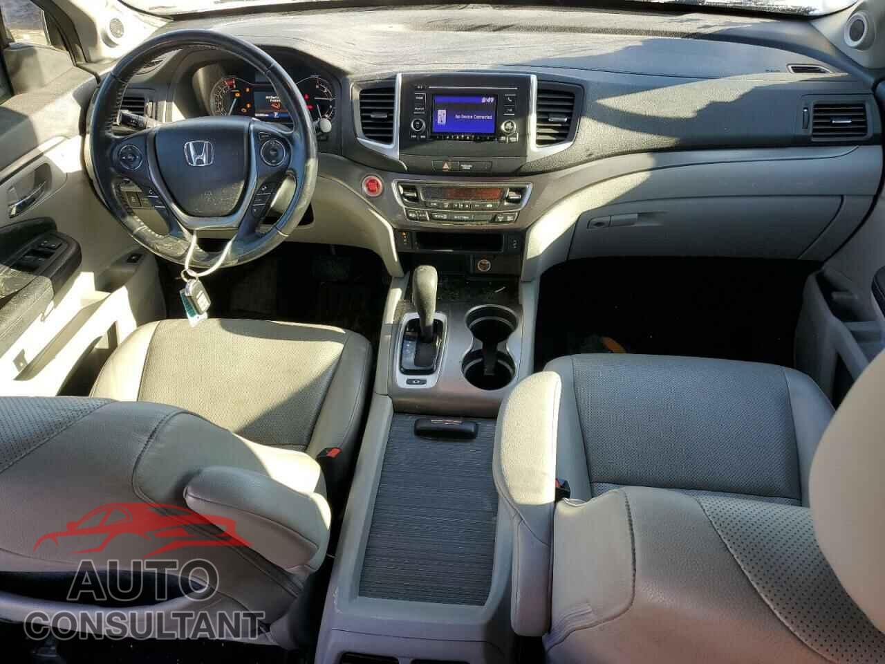 HONDA RIDGELINE 2017 - 5FPYK3F52HB016156