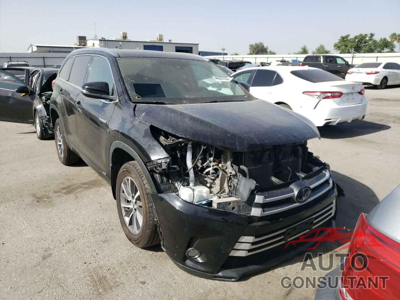TOYOTA HIGHLANDER 2018 - 5TDJGRFH4JS045359