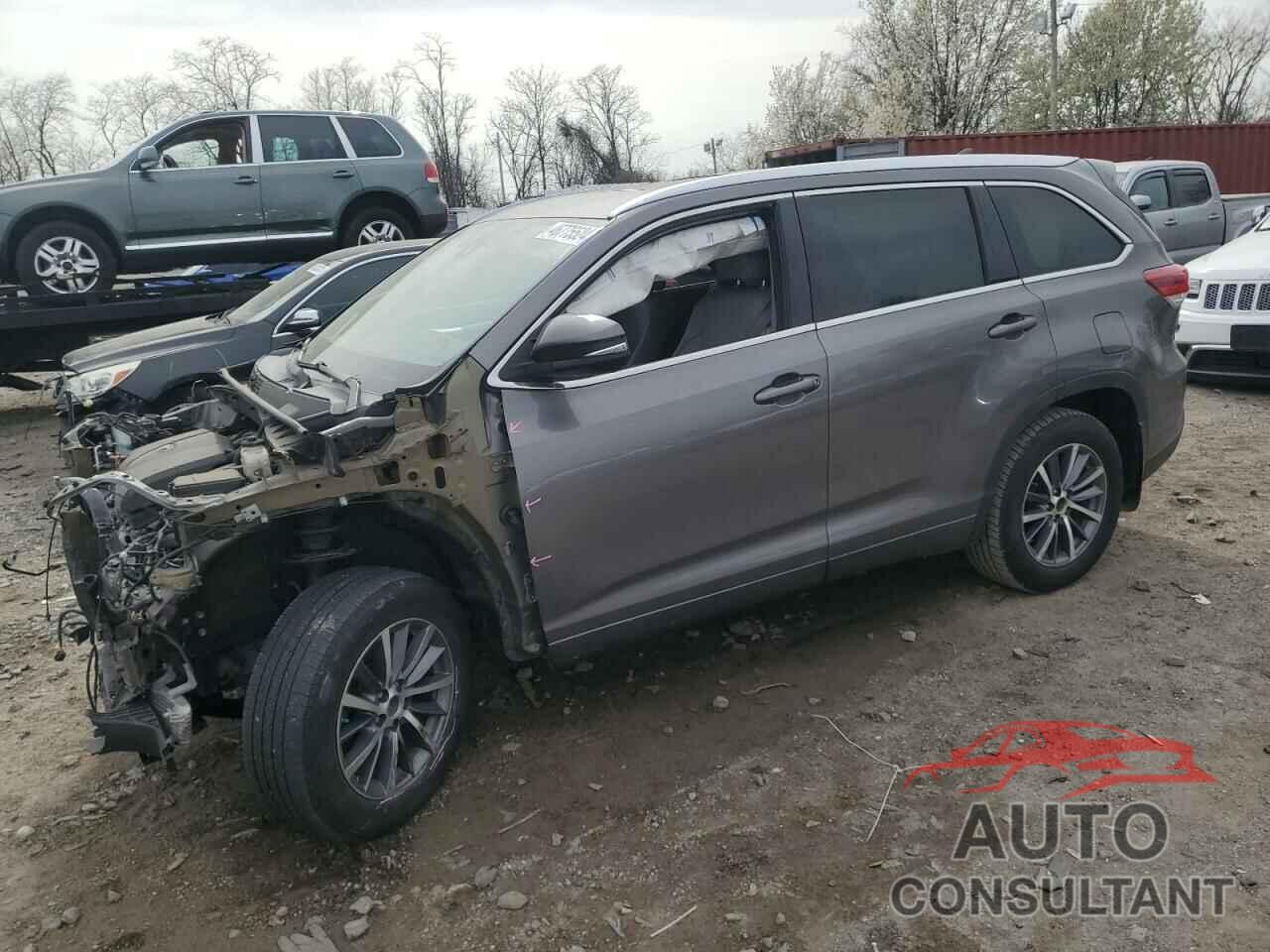 TOYOTA HIGHLANDER 2017 - 5TDJZRFH5HS462168