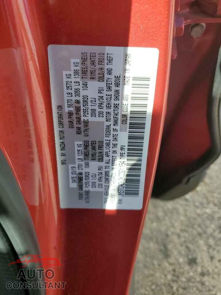 MAZDA CX-9 2019 - JM3TCADY2K0321154