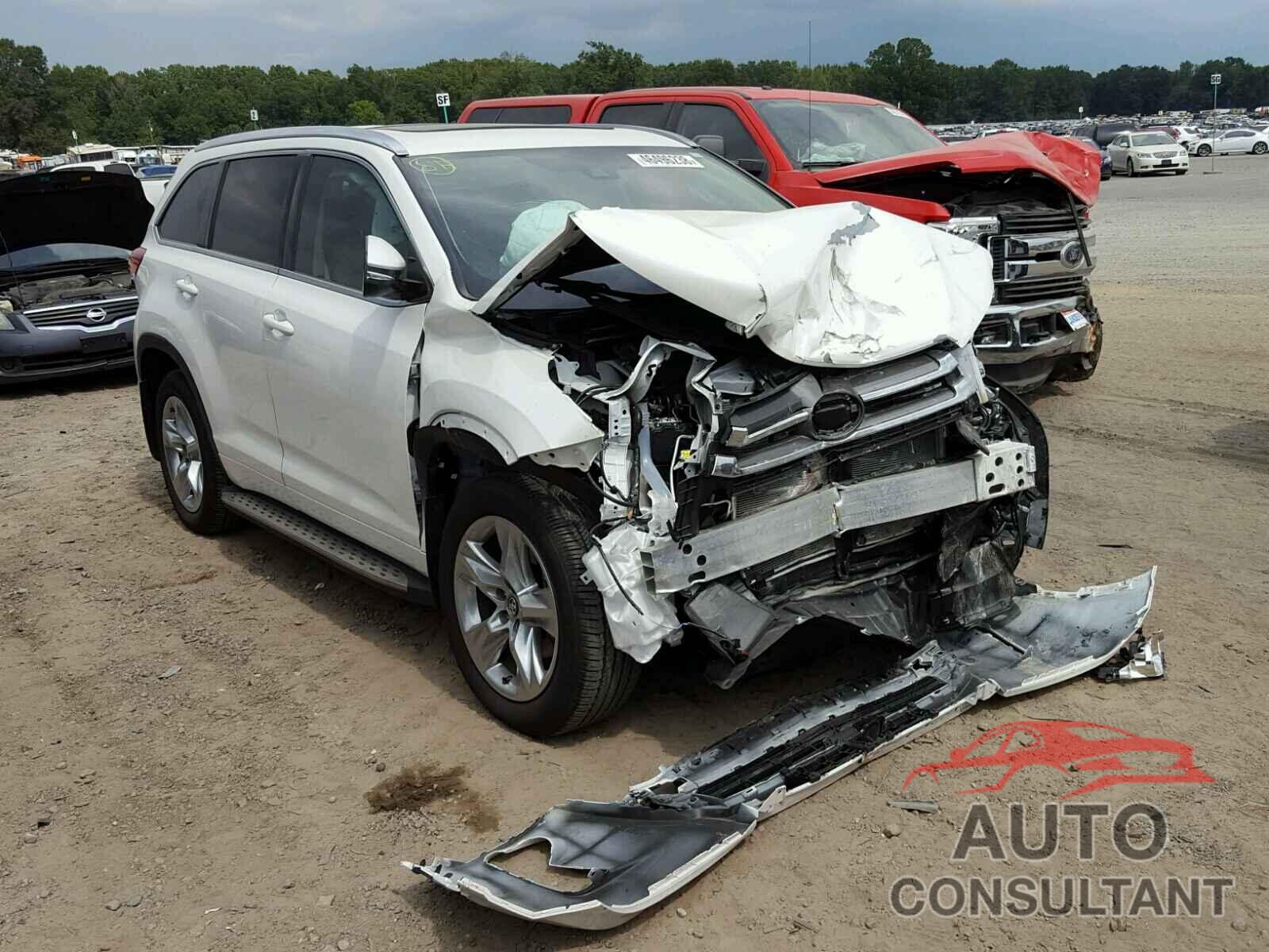 TOYOTA HIGHLANDER 2018 - 5TDYZRFH3JS261776