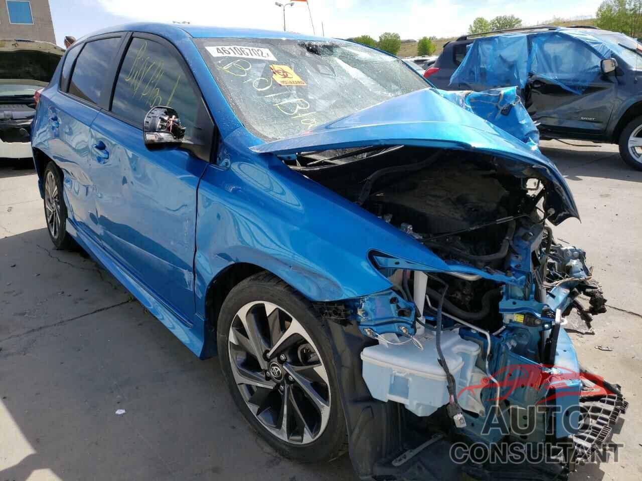 TOYOTA COROLLA 2017 - JTNKARJE4HJ537959