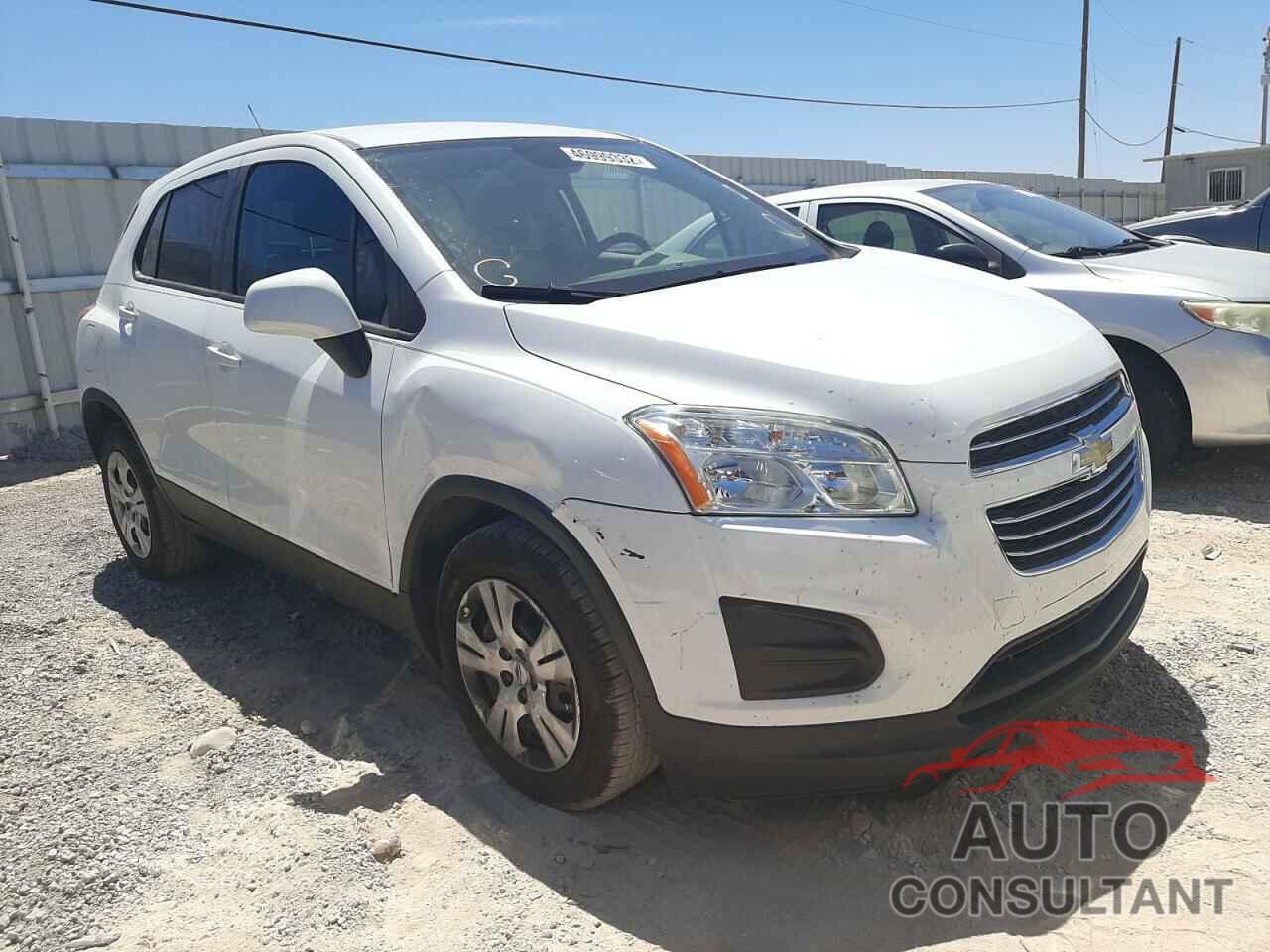 CHEVROLET TRAX 2016 - 3GNCJKSB1GL269665