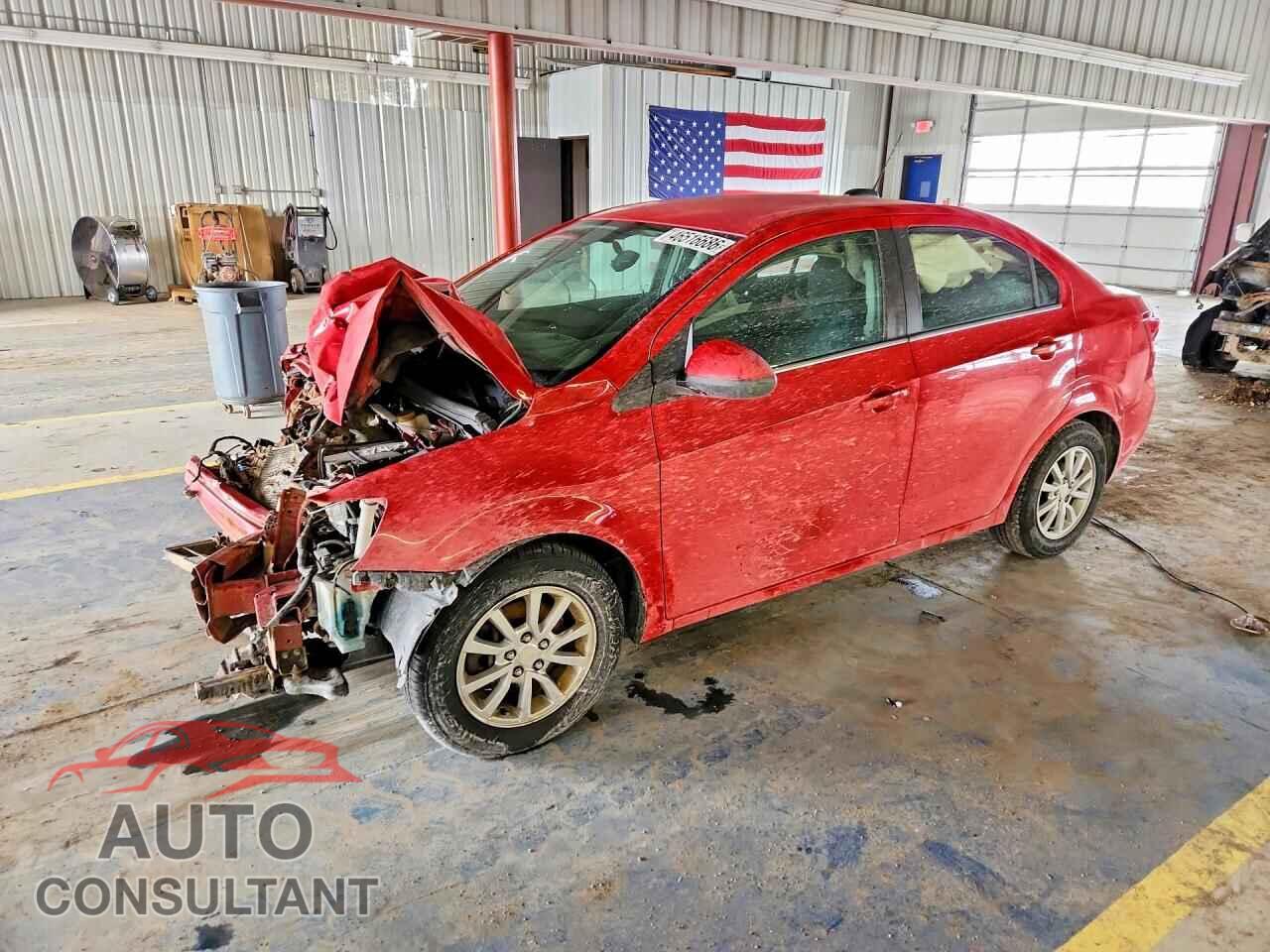 CHEVROLET SONIC 2017 - 1G1JD5SH4H4100415