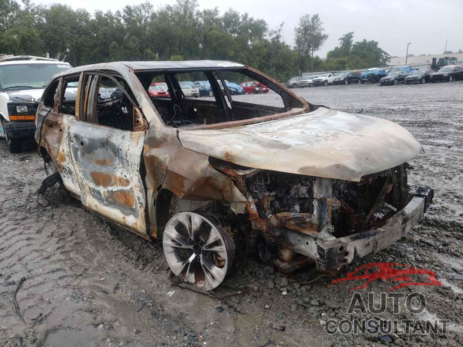TOYOTA HIGHLANDER 2018 - 5TDZZRFH1JS235715