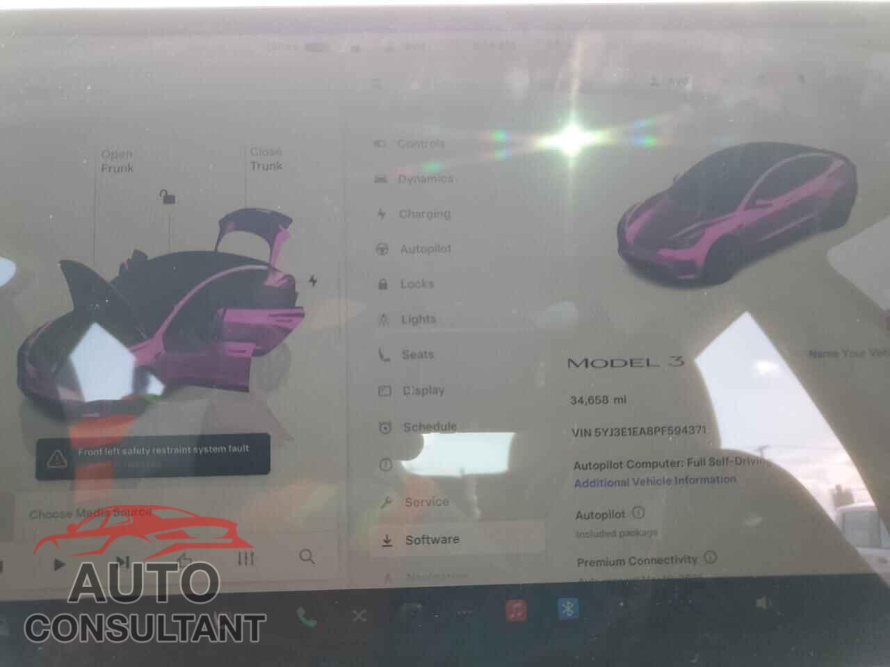 TESLA MODEL 3 2023 - 5YJ3E1EA8PF594371