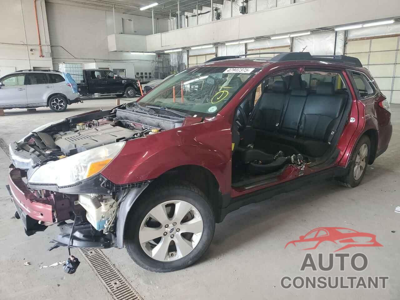 SUBARU OUTBACK 2012 - 4S4BRDKC7C2244794