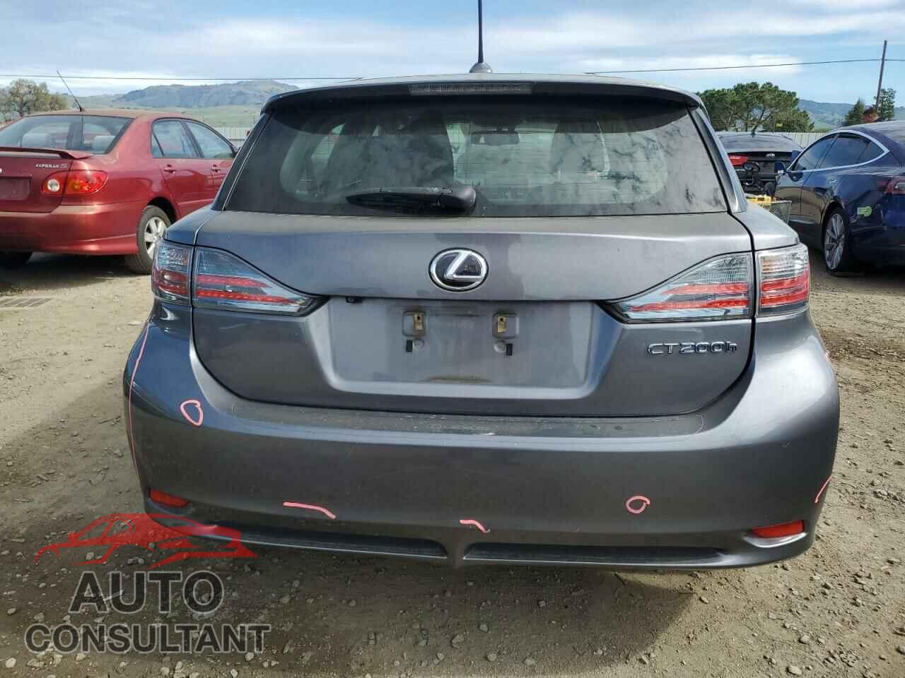 LEXUS CT 200 2012 - JTHKD5BH5C2062613