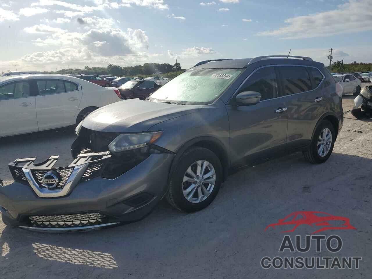 NISSAN ROGUE 2016 - KNMAT2MV5GP602553