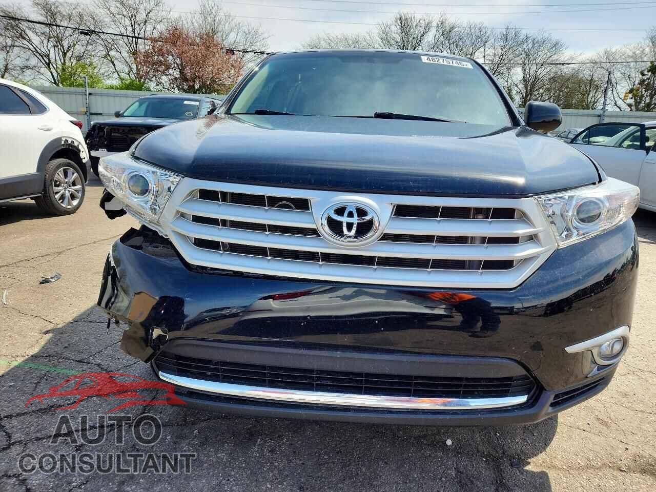 TOYOTA HIGHLANDER 2013 - 5TDDK3EH8DS185025