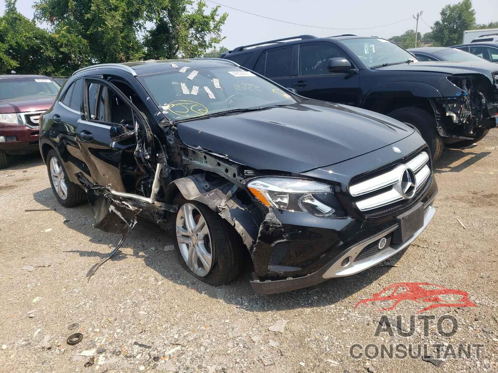 MERCEDES-BENZ GLA-CLASS 2017 - WDCTG4GB1HJ283256