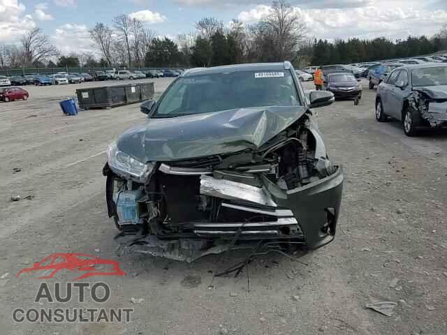 TOYOTA HIGHLANDER 2017 - 5TDKZRFHXHS232145
